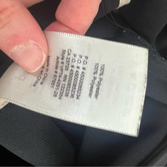 Aritzia Wilfred Solaina Blazer Black Open Pockets Long Sleeve Jacket Coat Size M - Picture 8 of 8